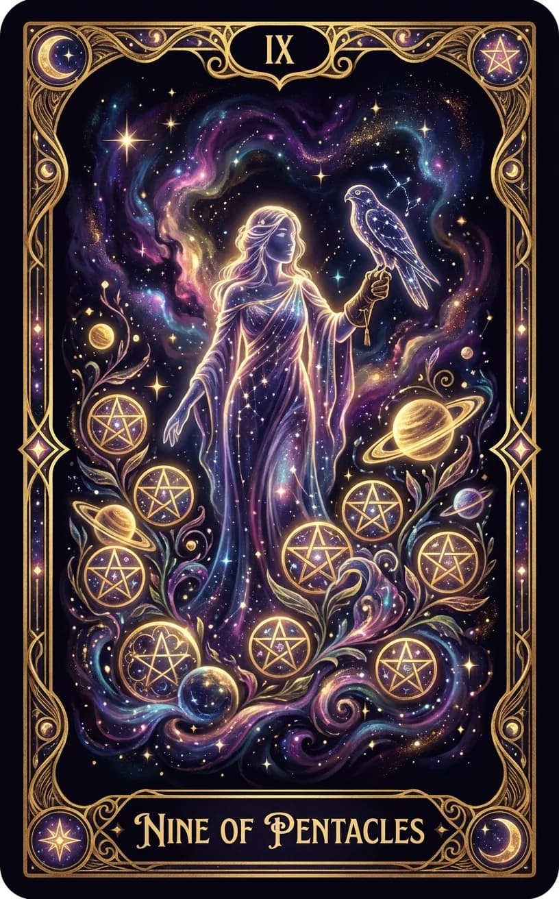 Nine of Pentacles