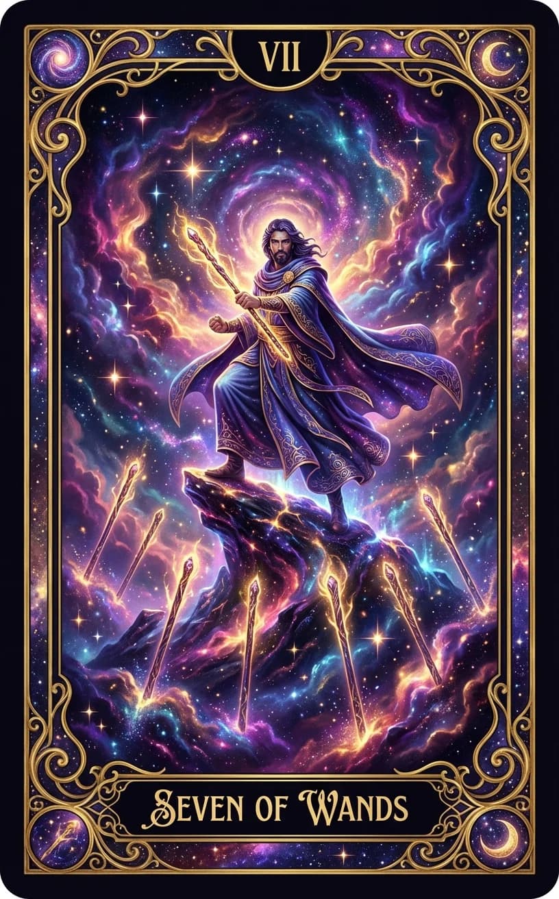 Seven of Wands