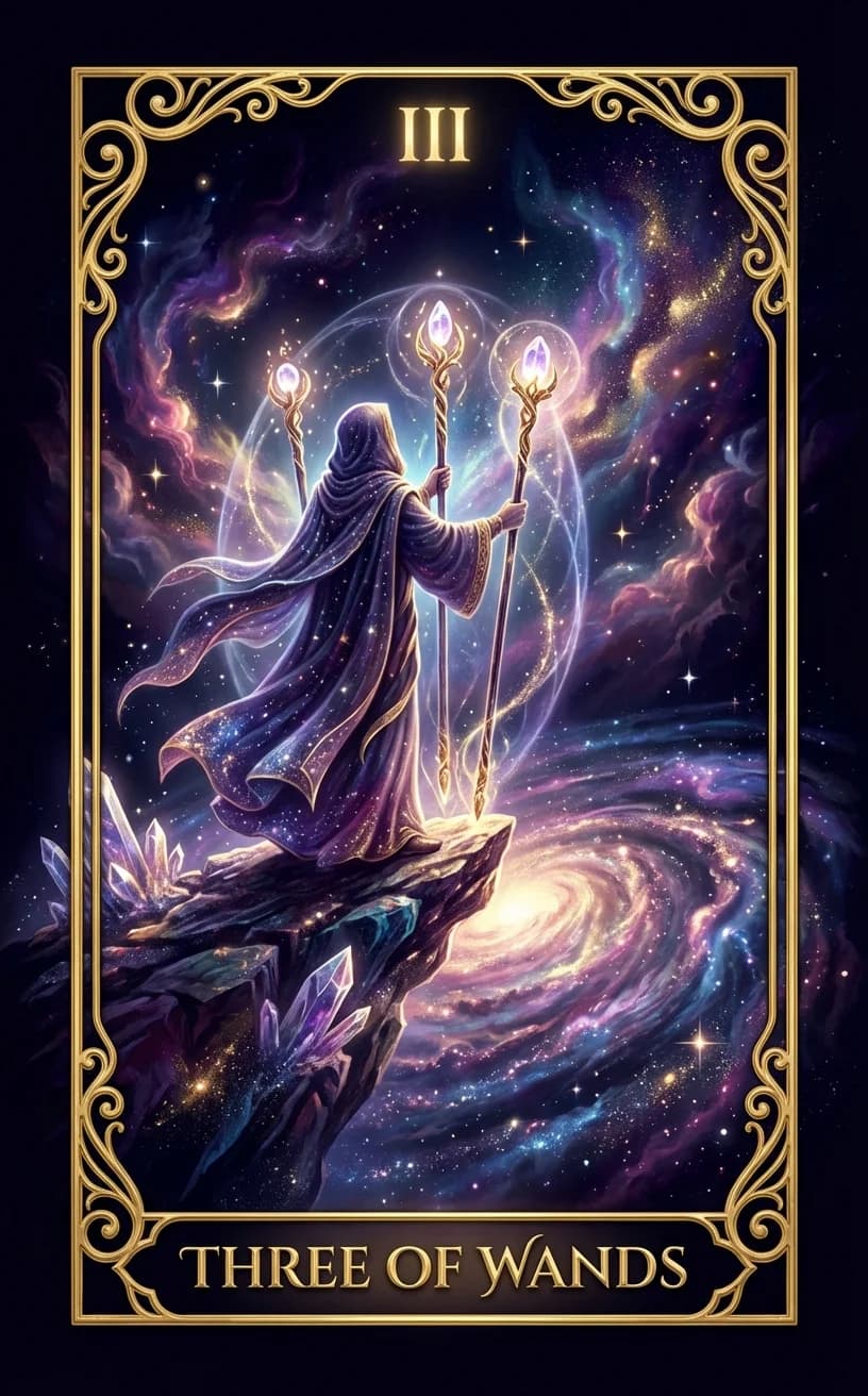 Three of Wands